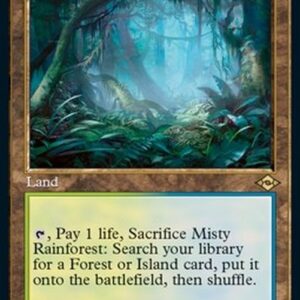 Magic: The Gathering Misty Rainforest (V.1)