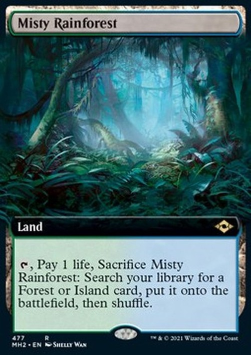 Magic: The Gathering Misty Rainforest (V.3)