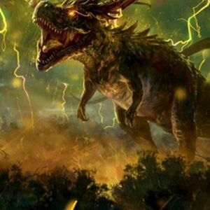 Magic: The Gathering Art Series: Thrasta, Tempest's Roar (V.4)