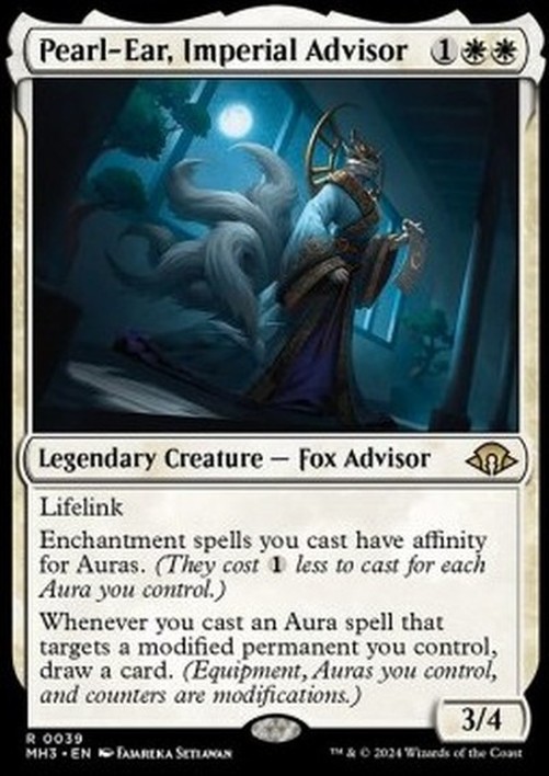 Magic: The Gathering Pearl-Ear, Imperial Advisor (V.2)