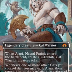 Magic: The Gathering Ajani, Nacatl Pariah // Ajani, Nacatl Avenger (V.2)