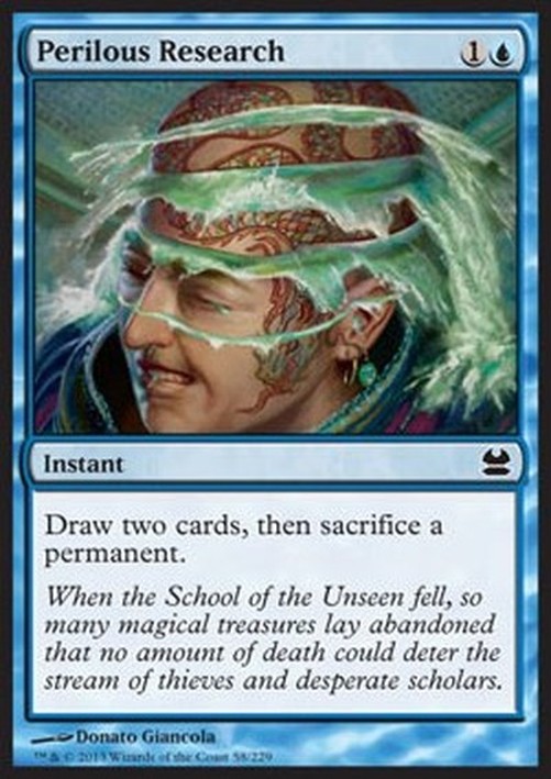 Magic: The Gathering Perilous Research