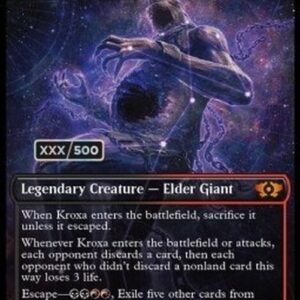 Magic: The Gathering Kroxa, Titan of Death's Hunger (V.4)