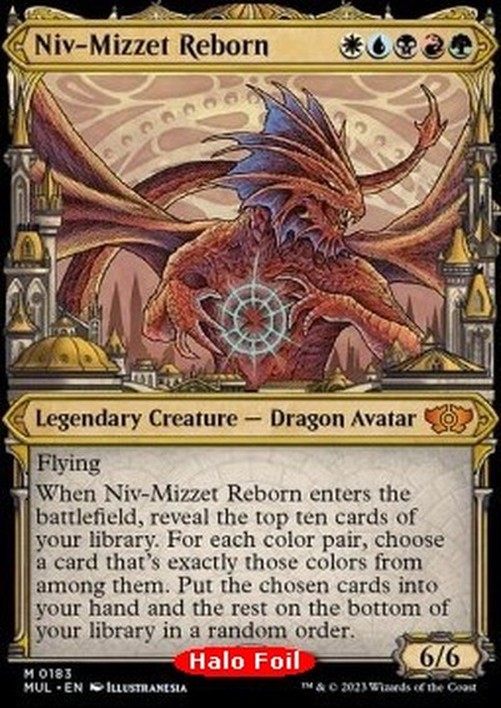 Magic: The Gathering Niv-Mizzet Reborn (V.3)