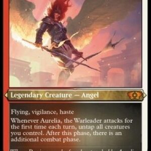 Magic: The Gathering Aurelia, the Warleader (V.2)