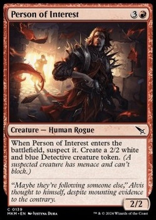 Magic: The Gathering Person of Interest