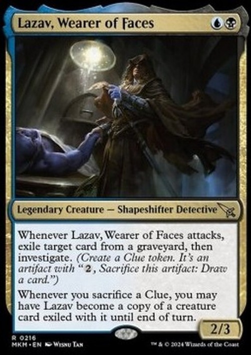 Magic: The Gathering Lazav, Wearer of Faces (V.3)