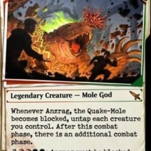 Magic: The Gathering Anzrag, the Quake-Mole (V.1)