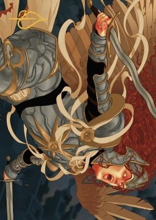 Magic: The Gathering Art Series: Aurelia, the Law Above (V.4)