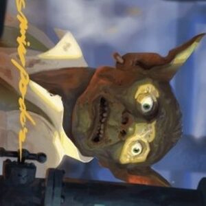 Magic: The Gathering Art Series: Fugitive Codebreaker (V.2)