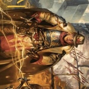 Magic: The Gathering Art Series: Tenth District Hero (V.2)