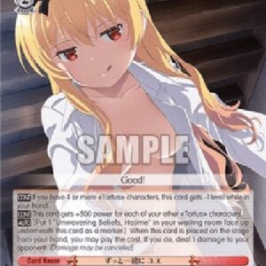 Weiß Schwarz ARI/Together Always, Yue (V.1 - Double Rare)