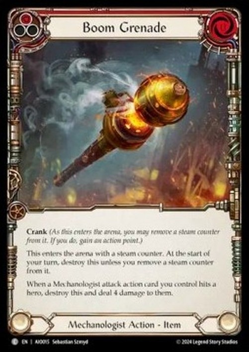 Flesh And Blood AIO Boom Grenade (Red)