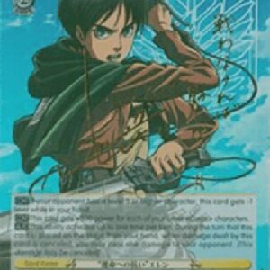 Weiß Schwarz AOT/"Resisting Fate" Eren (V.2 - Special Rare)
