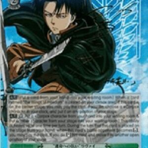 Weiß Schwarz AOT/"Resisting Fate" Levi (V.2 - Special Rare)