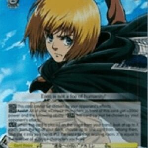 Weiß Schwarz AOT/"Resisting Fate" Armin (V.2 - Super Rare)