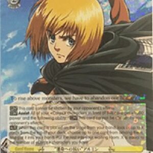 Weiß Schwarz AOT/"Resisting Fate" Armin (V.1 - Double Rare)