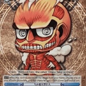 Weiß Schwarz AOT/Chimi Colossal Titan