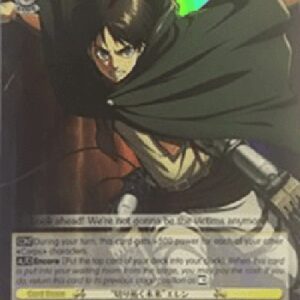Weiß Schwarz AOT/"Paving a Way for the Future" Eren (V.2 - Super Rare)