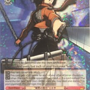 Weiß Schwarz AOT/"Beyond the Walls" Mikasa (V.1 - Double Rare)