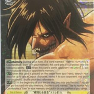 Weiß Schwarz AOT/"Firm Will" Eren Titan