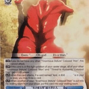 Weiß Schwarz AOT/"Broken Wall" Colossal Titan