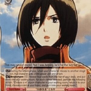 Weiß Schwarz AOT/"Calm and Collected" Mikasa