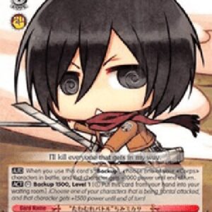 Weiß Schwarz AOT/"Mischievous Battle" Chimi Mikasa