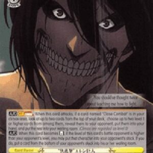 Weiß Schwarz AOT/"Steady Advance" Eren Titan