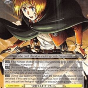 Weiß Schwarz AOT/"Until the Dying Breath" Armin