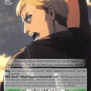 Weiß Schwarz AOT/"The Fate of Mankind's Survival" Erwin