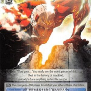 Weiß Schwarz AOT/"All-surpassing Existence" Colossal Titan