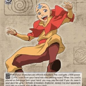 Weiß Schwarz ATLA/Aang: The Boy Trapped In Ice (V.2 - Super Rare)