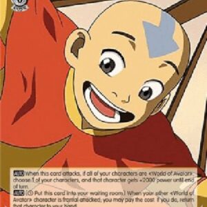 Weiß Schwarz ATLA/Aang: The Last Airbender (V.1 - Double Rare)