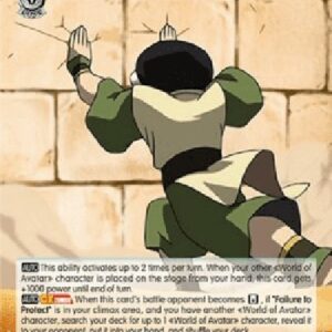 Weiß Schwarz ATLA/Toph: Stopping Library From Sinking (V.1 - Rare)