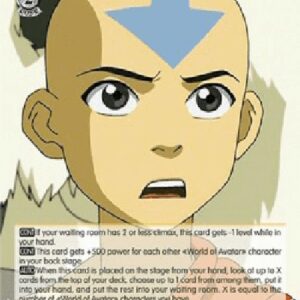 Weiß Schwarz ATLA/Aang: The Importance of Forgiveness