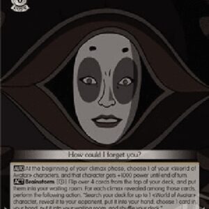 Weiß Schwarz ATLA/Koh: The Face Stealer