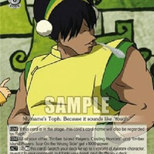 Weiß Schwarz ATLA/Ember Island Players: Played by a Man