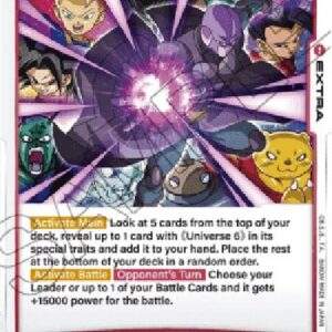 Dragon Ball Super -JP Strong Warriors of Universe 6 (-031) [Fusion World]