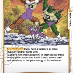 Dragon Ball Super -JP We Are Cooler´s Armored Squadron! (-134) [Fusion World]