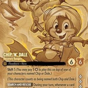 Lorcana 6AZS Chip 'n' Dale - Recovery Rangers (V.2)