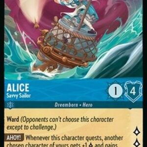Lorcana 6AZS Alice - Savvy Sailor