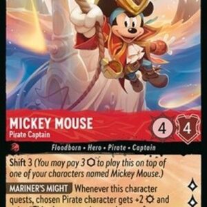 Lorcana Mickey Mouse - Pirate Captain