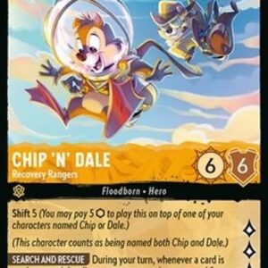 Lorcana 6AZS Chip 'n' Dale - Recovery Rangers (V.1)
