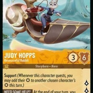 Lorcana 6AZS Judy Hopps - Resourceful Rabbit