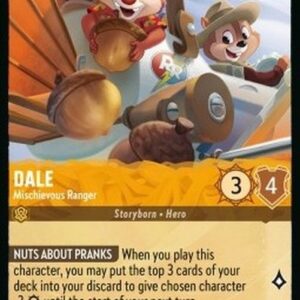 Lorcana 6AZS Dale - Mischievous Ranger