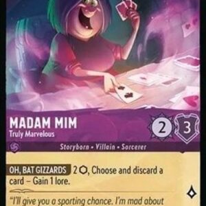 Lorcana 6AZS Madam Mim - Truly Marvelous