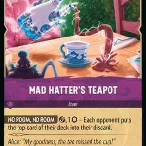 Lorcana 6AZS Mad Hatter's Teapot