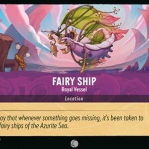Lorcana 6AZS Fairy Ship - Royal Vessel
