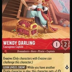 Lorcana 6AZS Wendy Darling - Courageous Captain